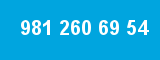 981 260 69 54 981 260 69 54